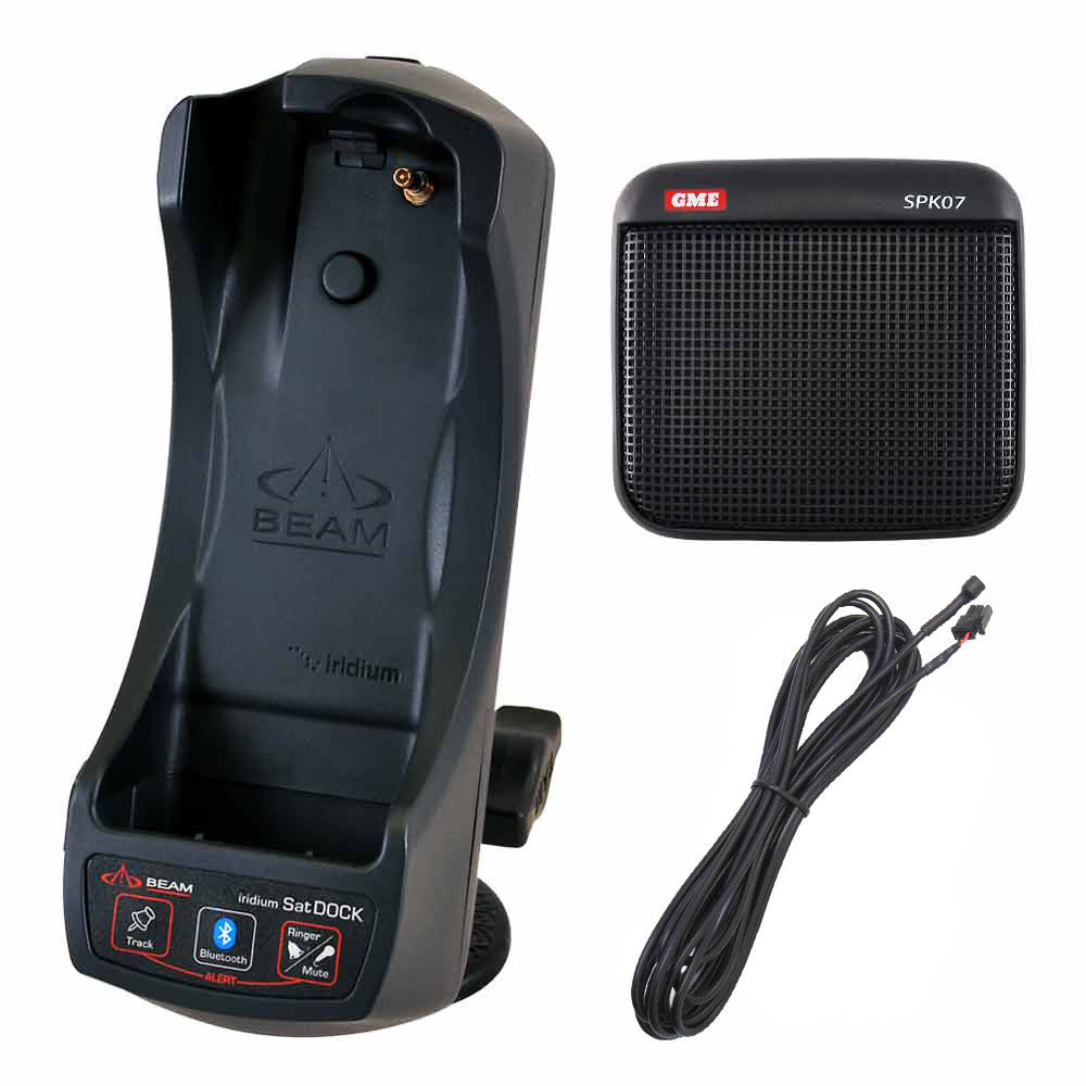 Beam 9555 SatDOCK-G docking station with external speaker and microphone