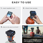 Thermacell Backpacker Mosquito Repeller Lightweight, Fuel-Powered Device for 21mâ€“ Protection Zone - Ideal for Camping and Outdoor Activities