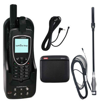 Iridium Extreme 9575 Beam DriveDock Single Mode Whip Antenna Bundle