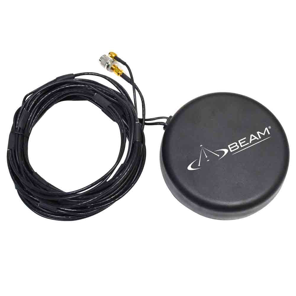 RST205 Iridium Beam Magnetic Dual Mode Antenna (includes 5m cable) (optional)